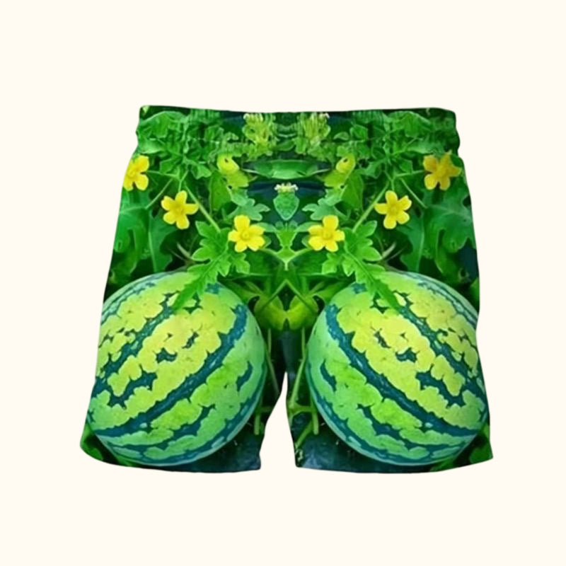 🍉 Funny Watermelon Graphic Tee Matching T‑Shirts Set