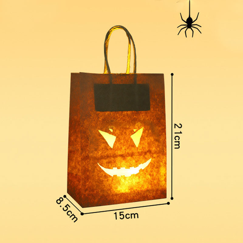 🎃「Nightlight Trick or Treat Bag」-- A bag that lights up Halloween, 🍭 candy and starlight in the same bag