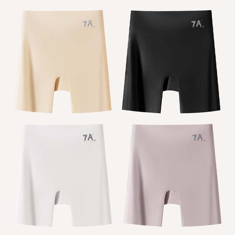 ✨Ice Silk high-waisted women's underwear for tummy control and butt enhancemen💃