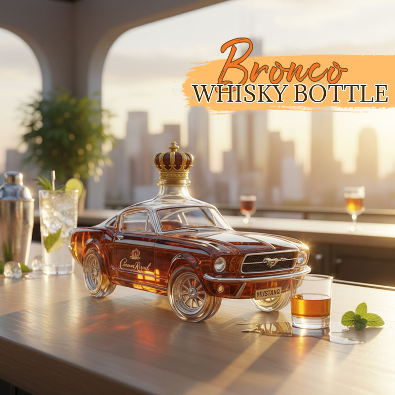 ✨Bronco Whiskey Bottle🥃🐎
