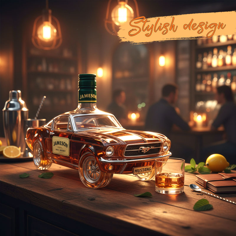 ✨Bronco Whiskey Bottle🥃🐎