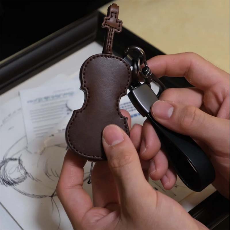 🎻Melody in Miniature: Violin Keychain for Music-Carried Days 🔑