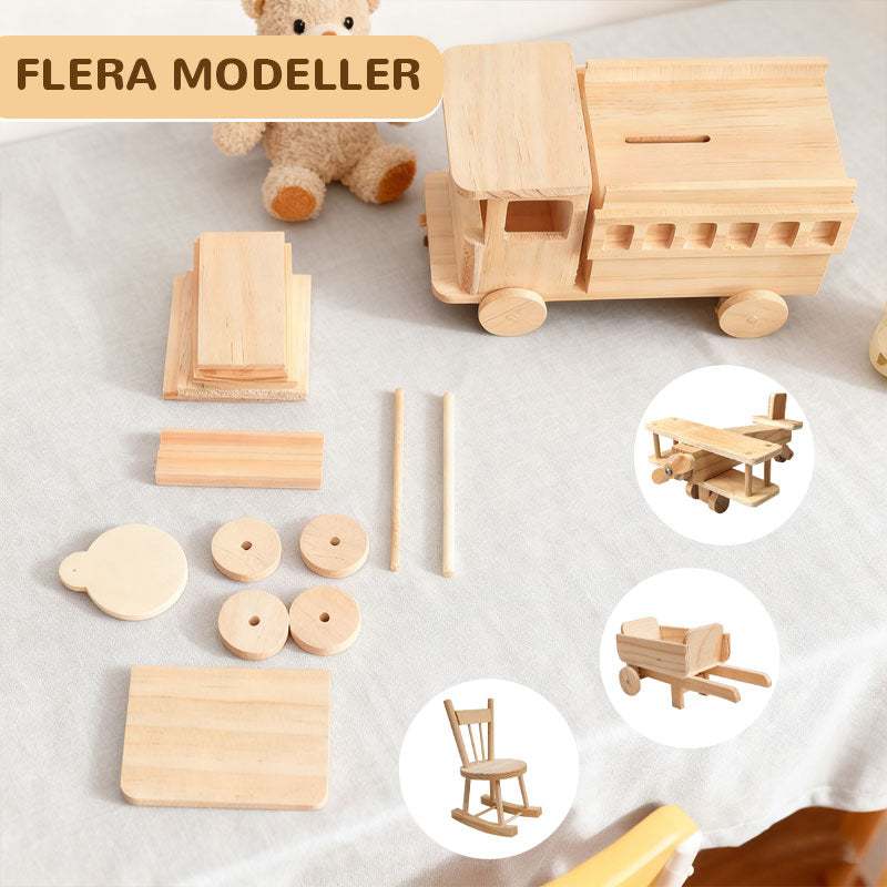 ๐จ DIY Wooden Craft Kit for Kids & Family | Safe Pine Wood | Paint & Build Toy ๐จ