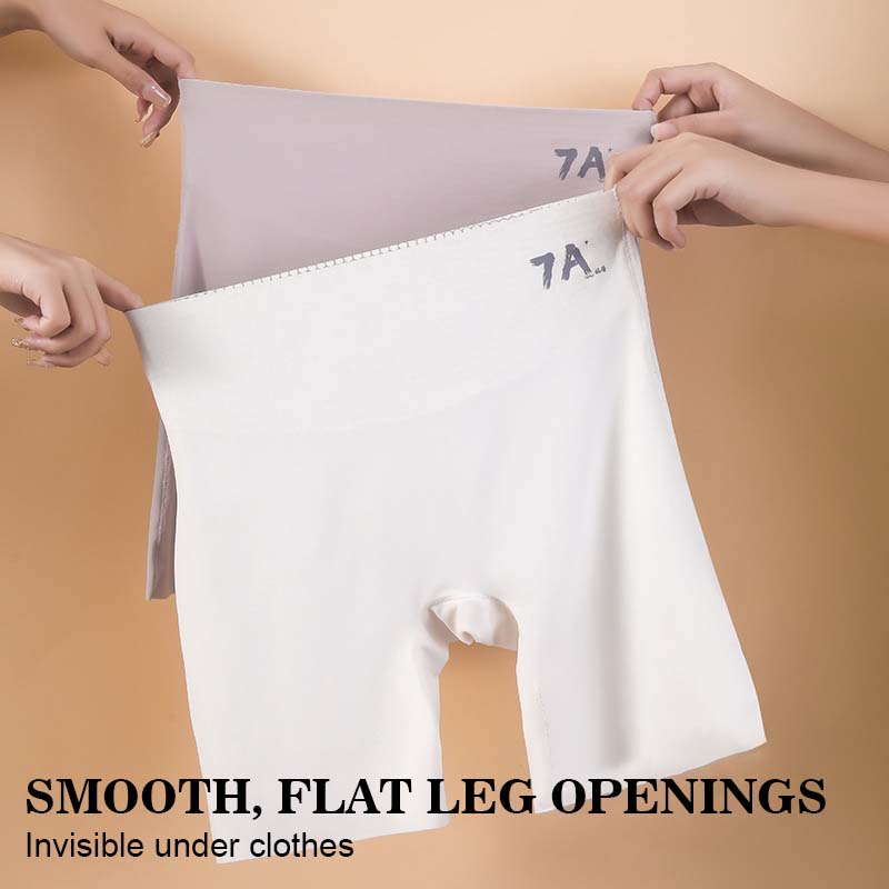 ✨Ice Silk high-waisted women's underwear for tummy control and butt enhancemen💃