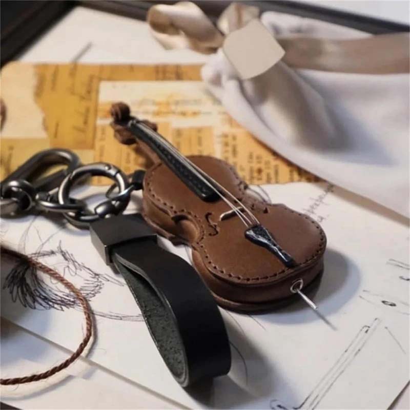 🎻Melody in Miniature: Violin Keychain for Music-Carried Days 🔑