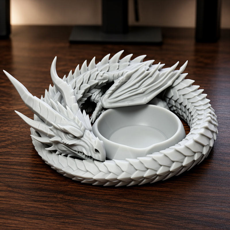 π Dragon Guardian Valet | 3D Printed Decor Tray