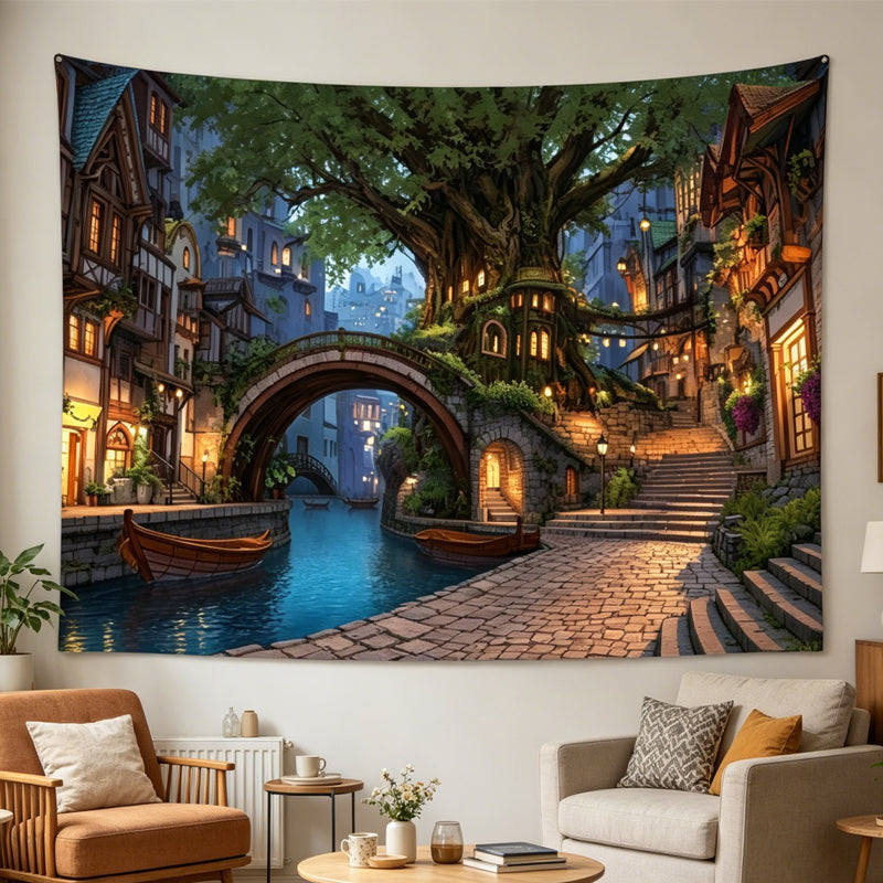 ๐ฒ๐ธ Turn your backyard into an enchanted forest โ one banner, endless beauty! โจ