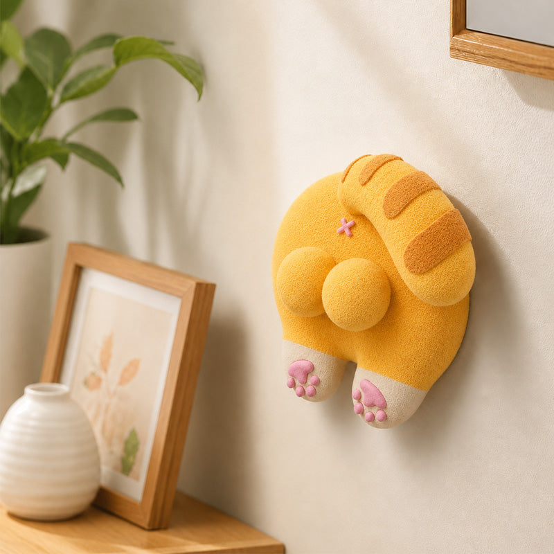 🐱Whimsical Cat Butt Switch Cover - Home Decor & Wall Flaw Concealer