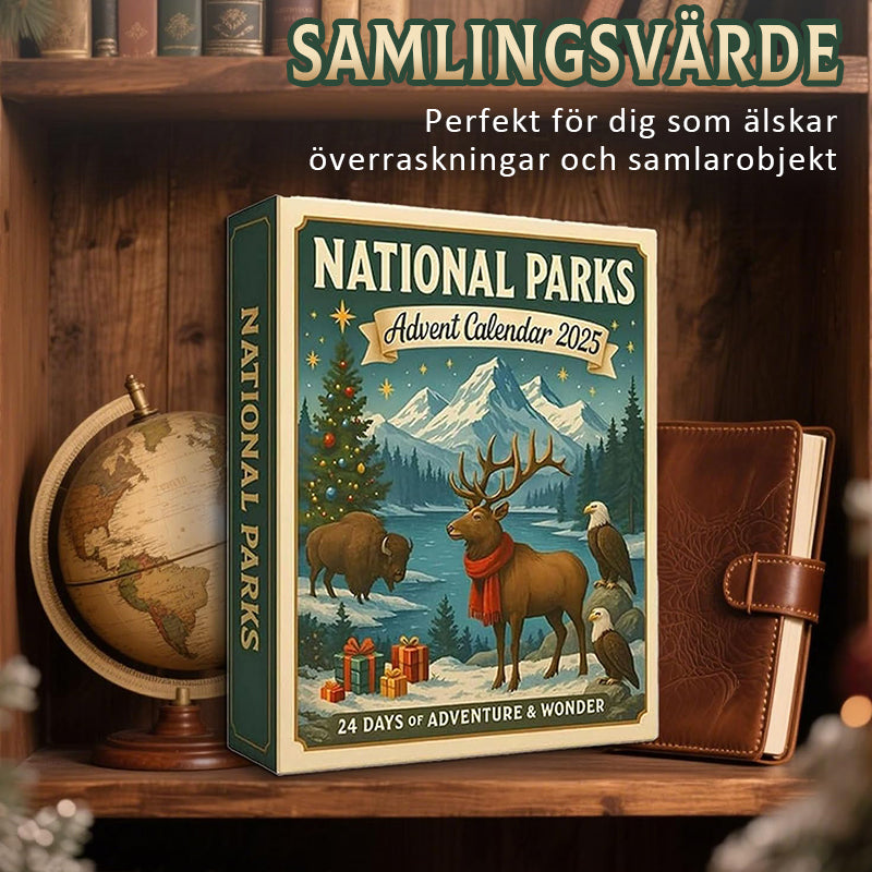 National Park Advent Calendar Blind Box - Surprise Compartments