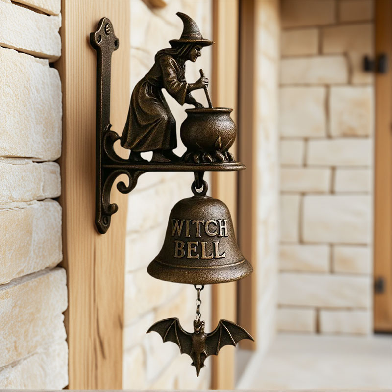 🧙♀️✨ Let the magic welcome your guests as soon as they arrive at the door!✨Witch doorbells