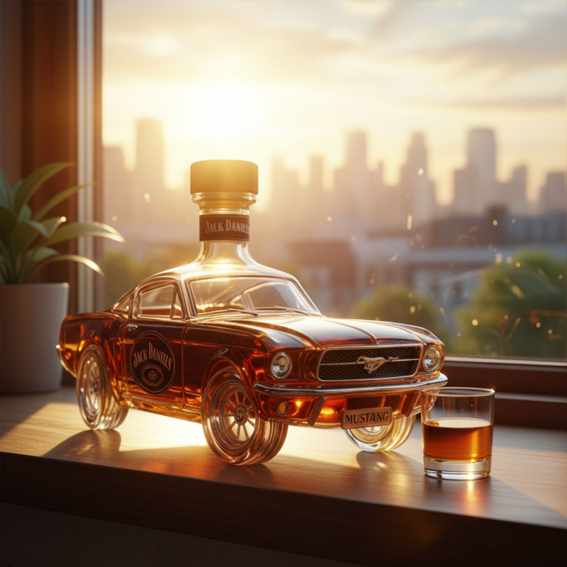 ✨Bronco Whiskey Bottle🥃🐎
