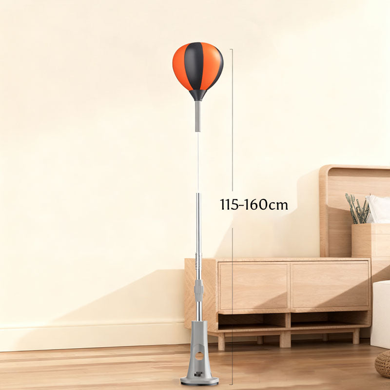 💥 Black Friday: 50% off! 🥊 Free-standing punch bag with speedball ⭐ | Height-adjustable & whisper-quiet | Extra-strong suction base 🏠