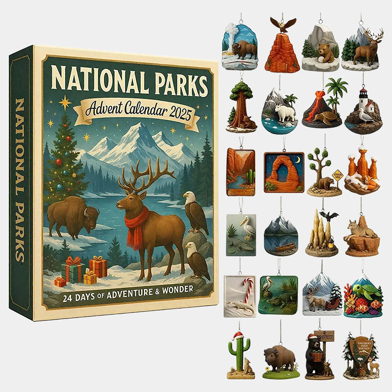 National Park Advent Calendar Blind Box - Usage