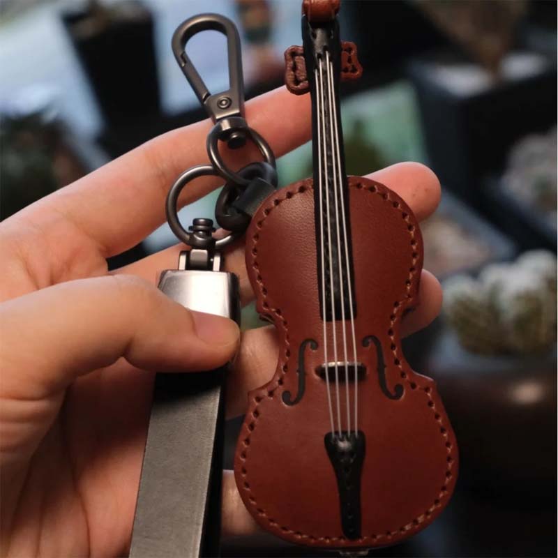 🎻Melody in Miniature: Violin Keychain for Music-Carried Days 🔑
