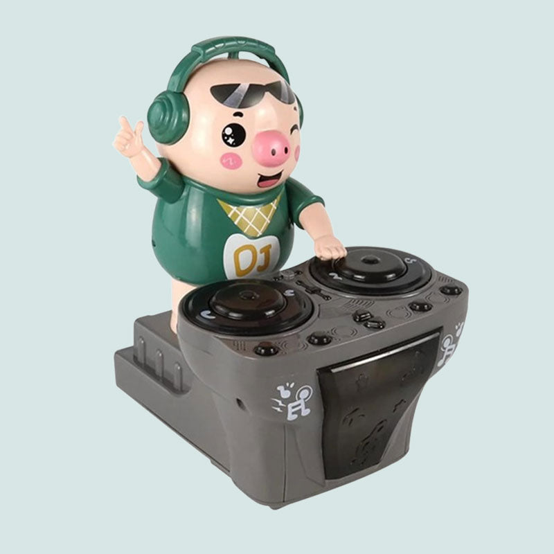 🎧🐷DJ-trendy pig – musical toy with groovy disco rhyth🎶