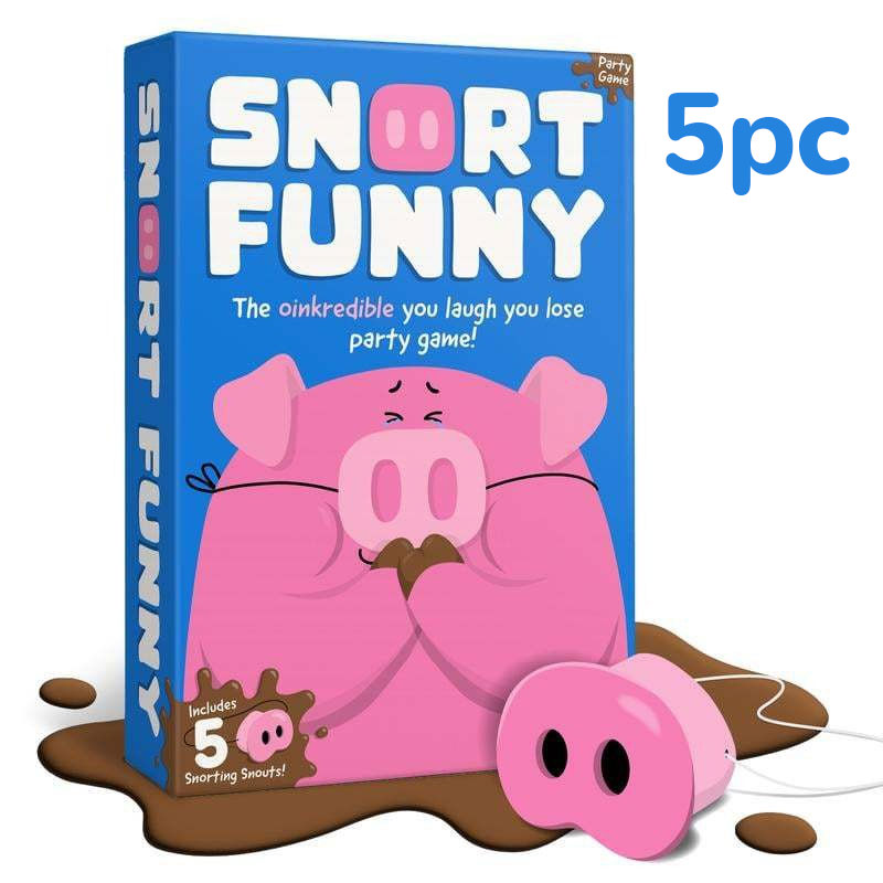 😂Snort Funny: The "Laugh &You Lose" Party Game 🐷