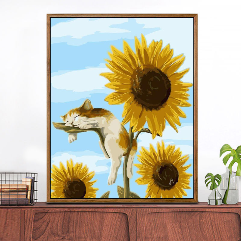 🎨DIY Paint by Numbers – Framed Decor Art | Free Brushes & Paint Included🖌️