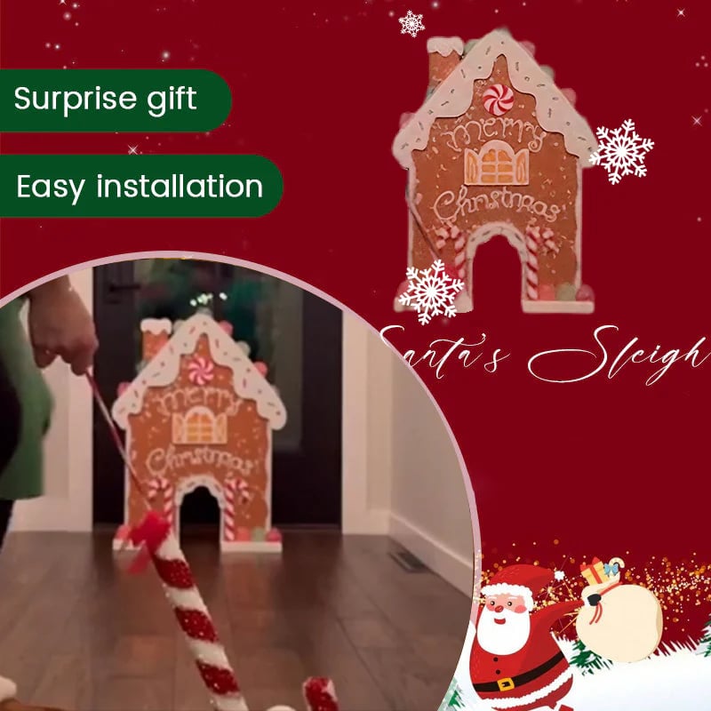🔥Last Day 49% OFF - 🎅 Gingerbread Golf Game Set - Best Christmas Game
