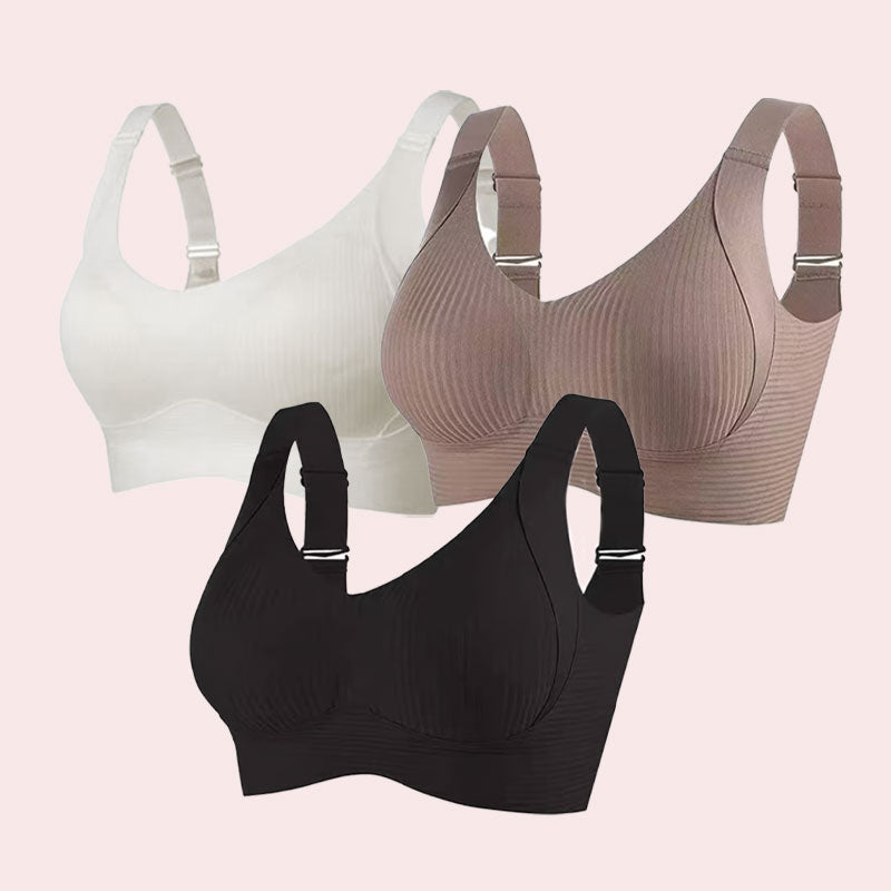 🎁Last day: buy 1, get 3 bras🔥 Super-supportive bra | wire-free push-up bra 👍No more sagging—lift and shape instantl
