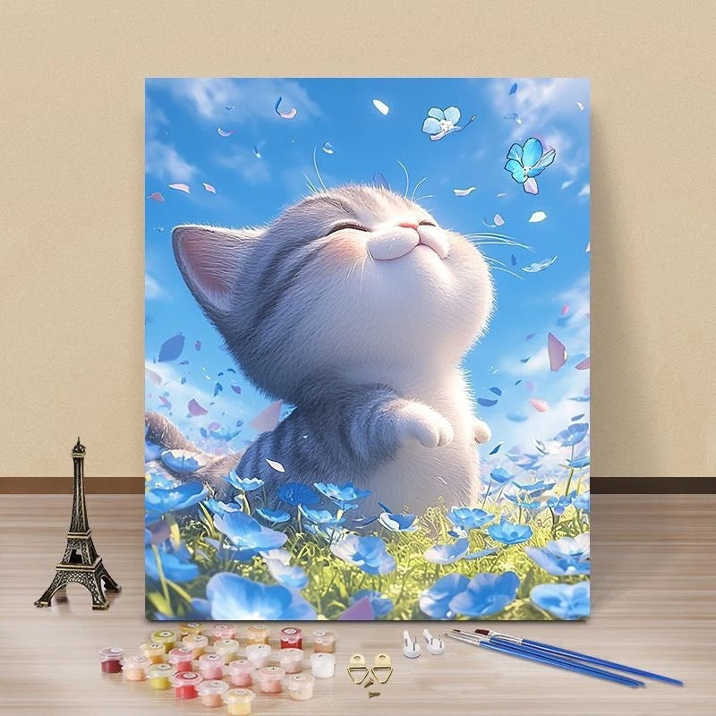🎨DIY Paint by Numbers – Framed Decor Art | Free Brushes & Paint Included🖌️