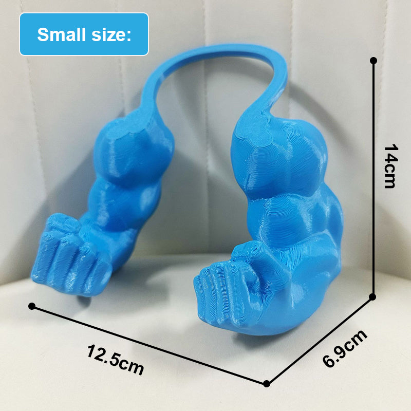💪 3D Printed Hulk Arms Pet Cosplay Props with Halter Neck