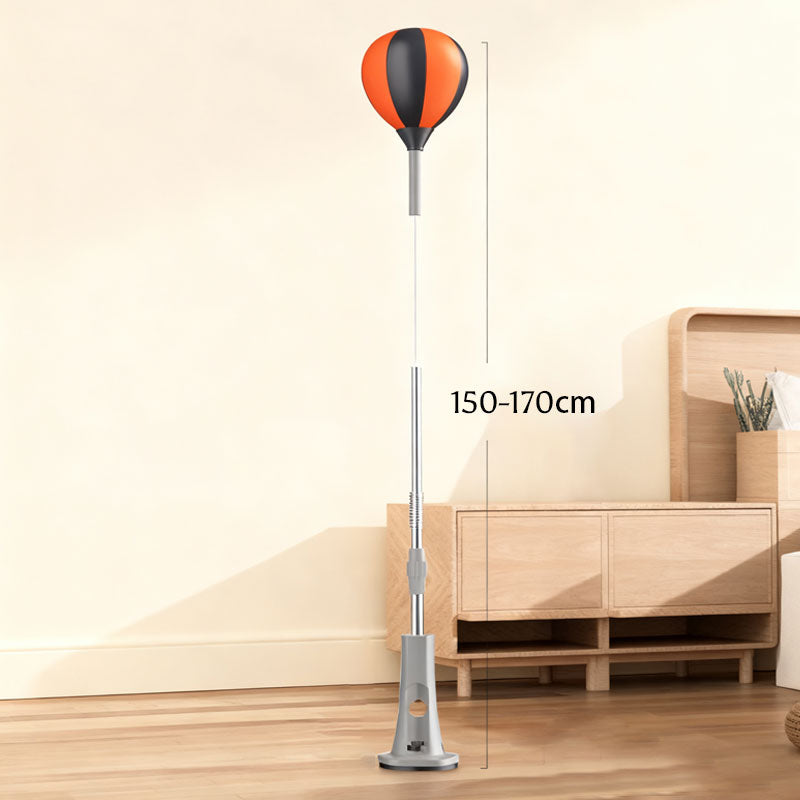 💥 Black Friday: 50% off! 🥊 Free-standing punch bag with speedball ⭐ | Height-adjustable & whisper-quiet | Extra-strong suction base 🏠