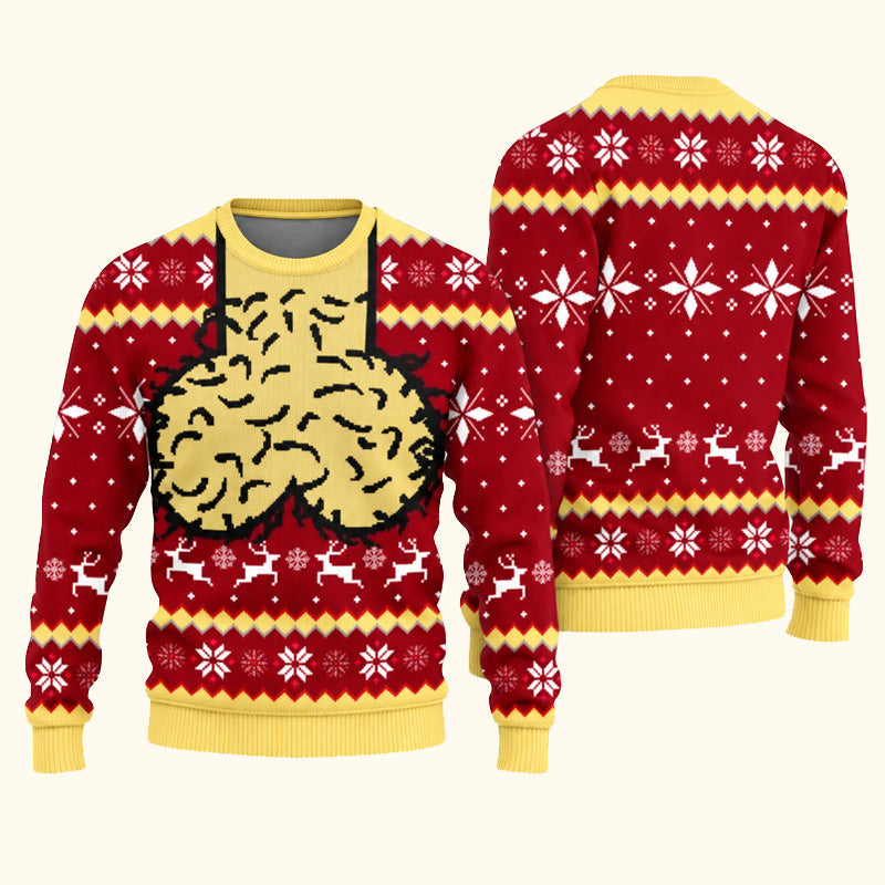 🎄 3D Ugly Christmas Sweater | Funny Novelty Party Pullover