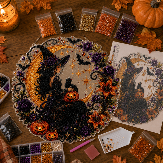 🌙 Bring Your Windows to Life! Magical & Cozy Halloween Decoration 🔮