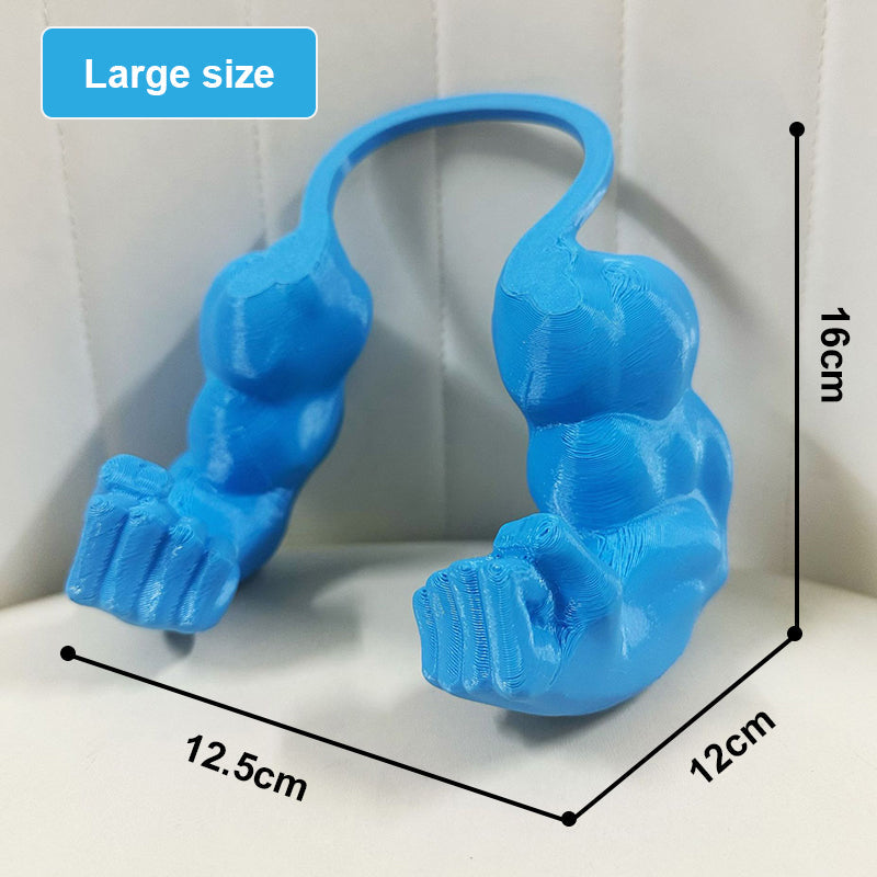💪 3D Printed Hulk Arms Pet Cosplay Props with Halter Neck