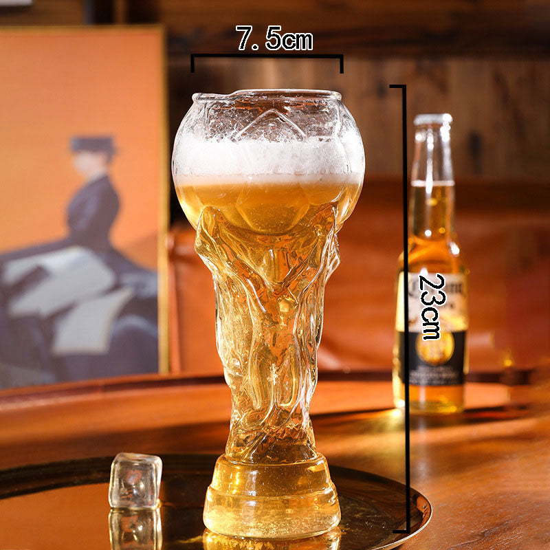 ⚽ Football Trophy Beer Glass 🏆