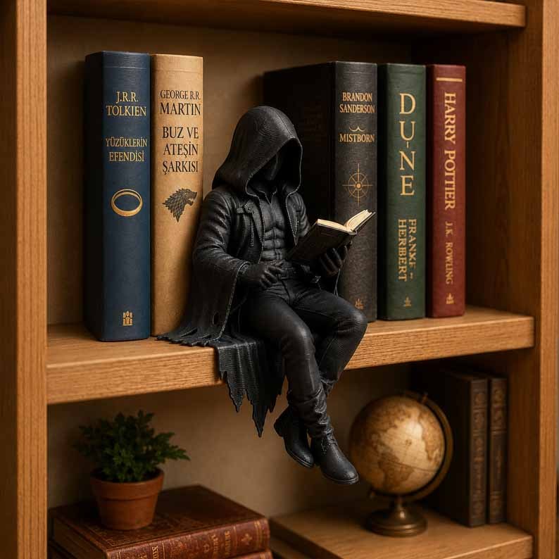 Infuse Mystical Enchantment Into Your Bookshelf Library! 🔮📚🖤