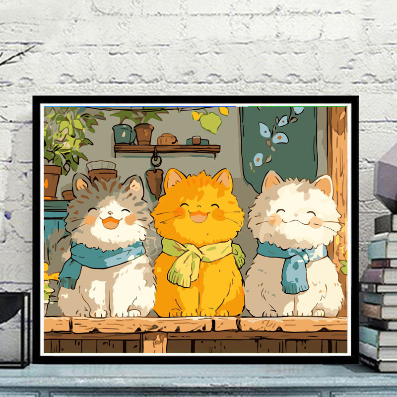 🎨DIY Paint by Numbers – Framed Decor Art | Free Brushes & Paint Included🖌️