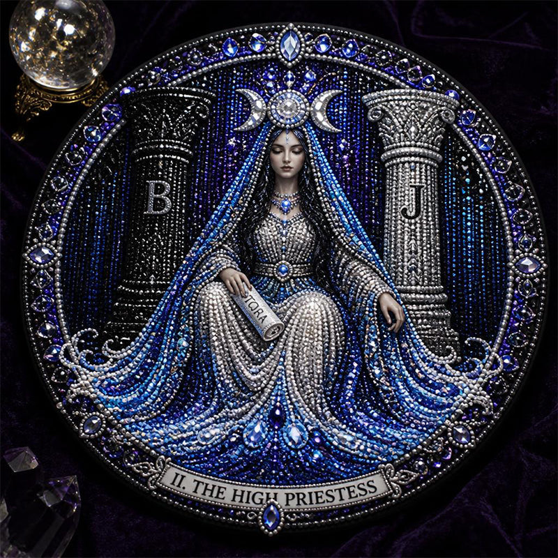 🧘‍♀️ Find Your Sacred Light: Major Arcana Tarot Diamond Art 🌘