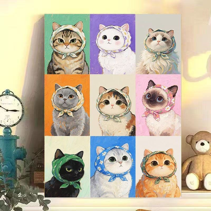 🎨DIY Paint by Numbers – Framed Decor Art | Free Brushes & Paint Included🖌️