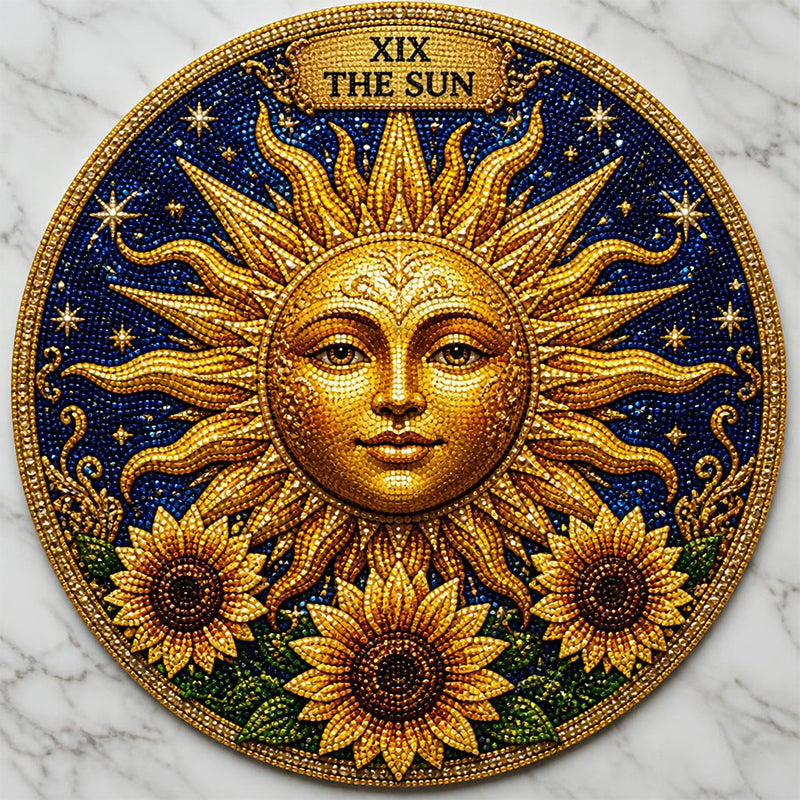 🧘‍♀️ Find Your Sacred Light: Major Arcana Tarot Diamond Art 🌘