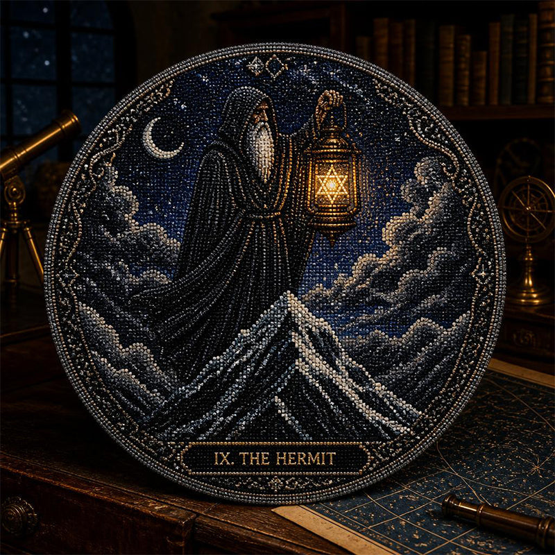 🧘‍♀️ Find Your Sacred Light: Major Arcana Tarot Diamond Art 🌘