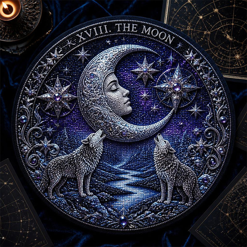 🧘‍♀️ Find Your Sacred Light: Major Arcana Tarot Diamond Art 🌘