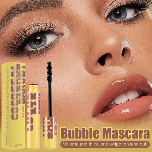 ⌛Buy 1, get 1 free🌸 Bubble Mascara｜Volume and thick, one swipe to stand out