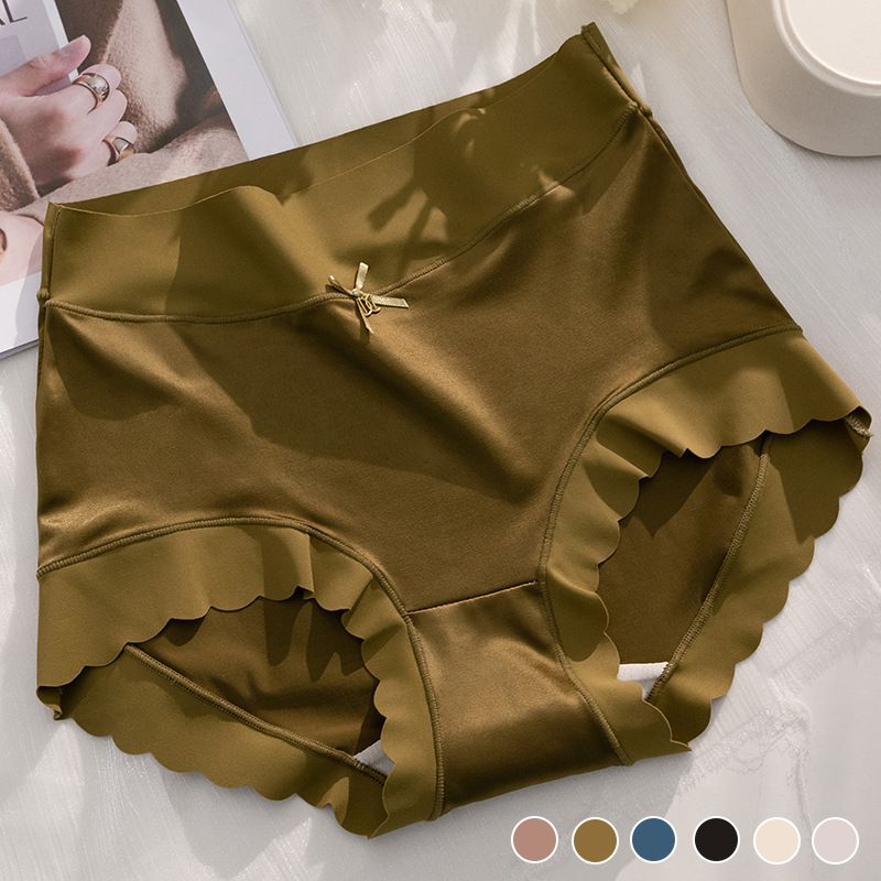 💖Size: 40-100 kg✨🎁Buy 1 get 2 (3-pack) 🎁Premium satin antibacterial Ice Silk moisture absorbing pantie