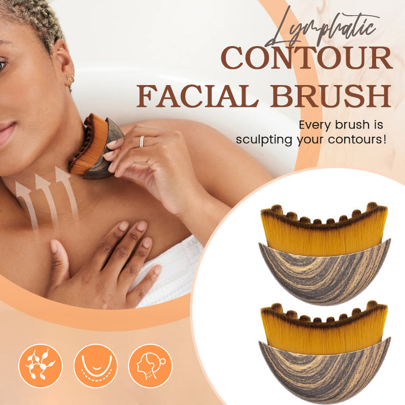Lymphatic Sculpting Facial Brush ✨ Defined Contours & Depuffing 💆‍♀️