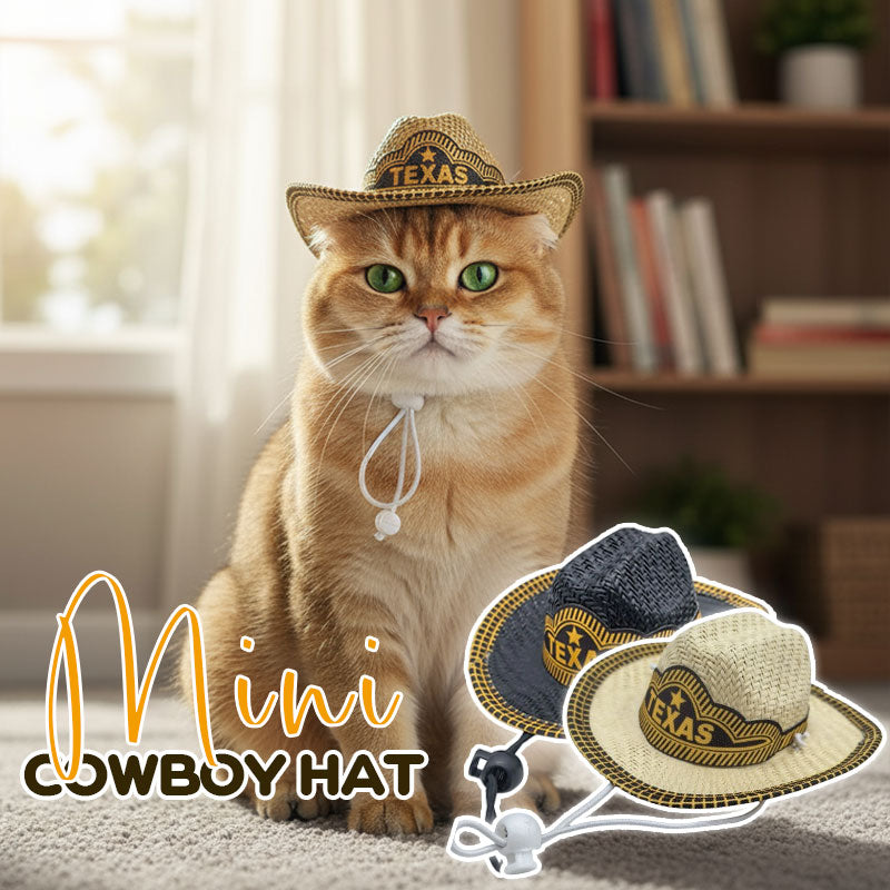 🤠Pet Mini Cowboy Hat🐱