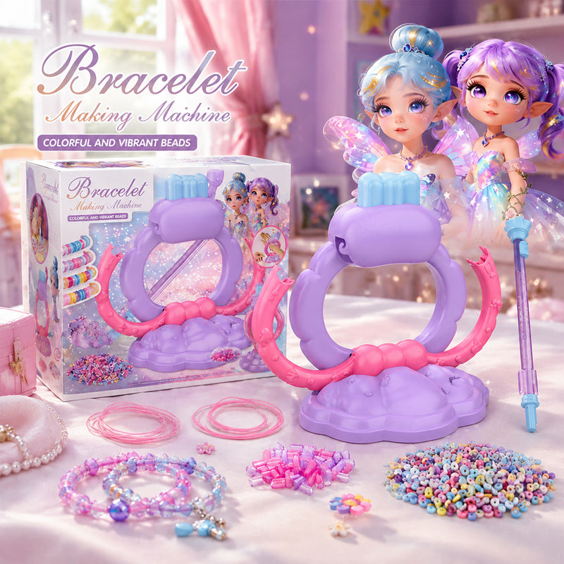 ✨New 2026 – Halloween & Christmas Gift｜DIY Beaded Bracelet Making Kit 🎁