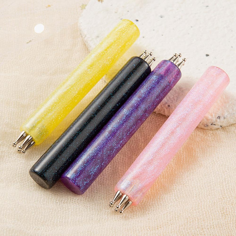 🌸 5 Head Flower Nail Dotting Tool