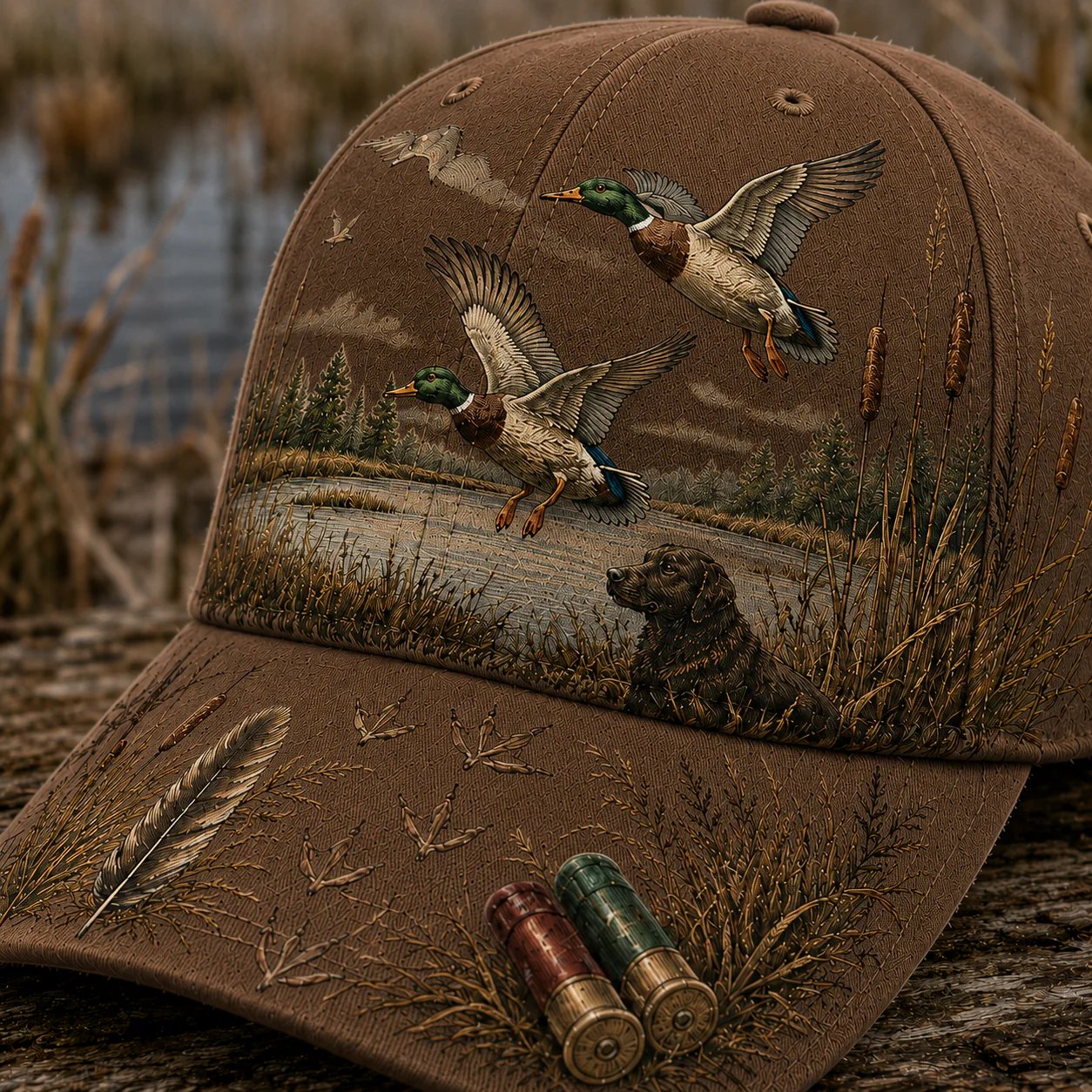 💥SPECIAL OFFER 50% OFF -🦆 WILD & READY DUCK HUNTING CAP - 100% COTTON