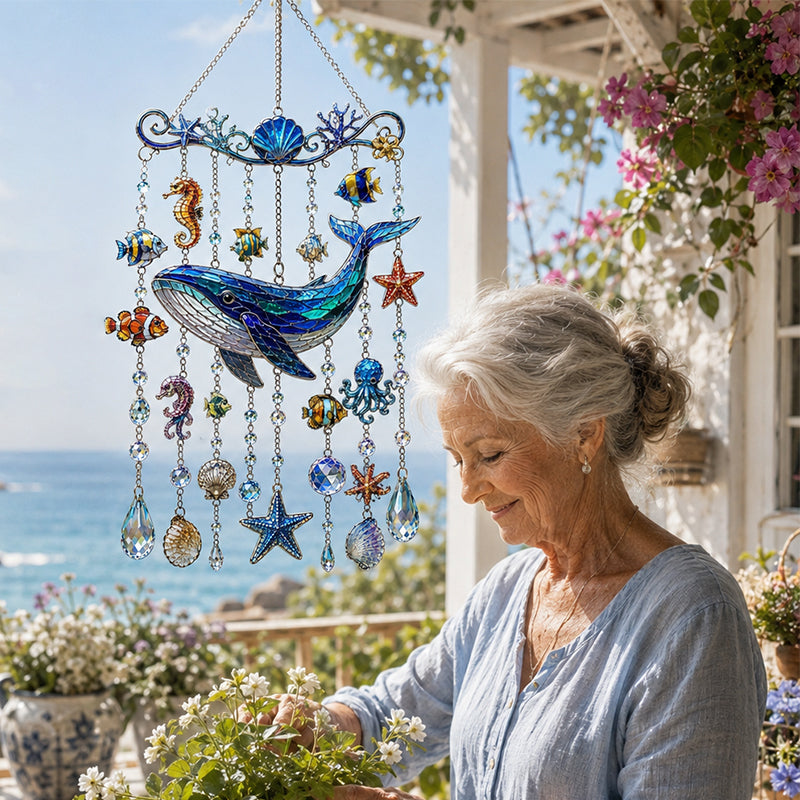 🌊Ocean Wave Suncatchers – Magical Sparkling Sea Decor for Your Garden