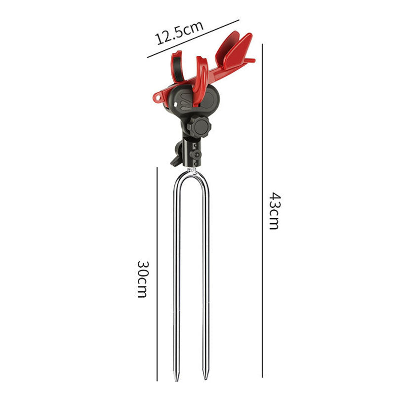 🎣 360° Self-Locking Fishing Rod Ground Stand 🪜