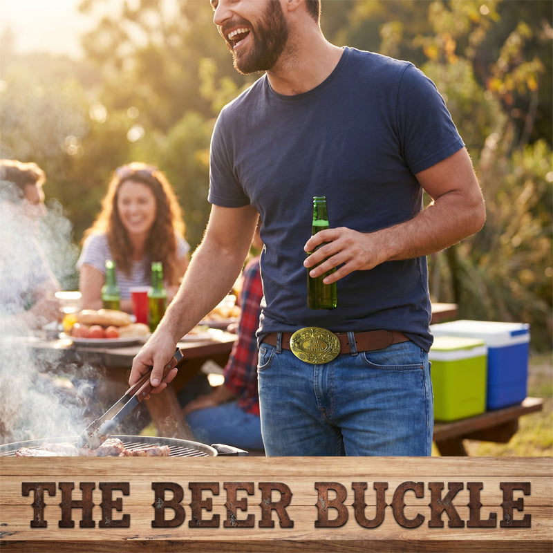 ✨Decorate Your Look, Free Your Hands--The Ultimate 2-in-1 Buckle🍻