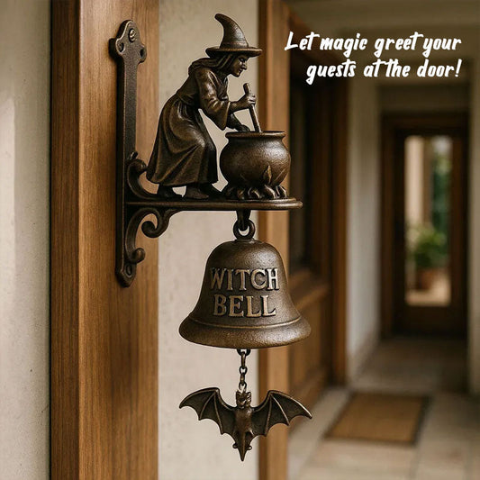 🧙‍♀️✨ Let the magic welcome your guests as soon as they arrive at the door!✨Witch doorbells