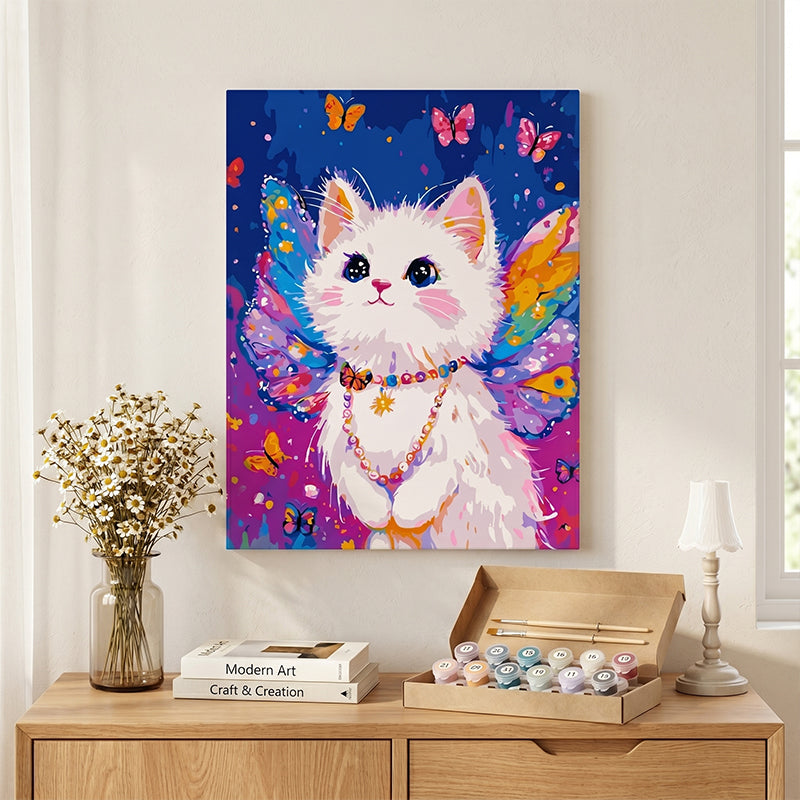 🎨DIY Paint by Numbers – Framed Decor Art | Free Brushes & Paint Included🖌️