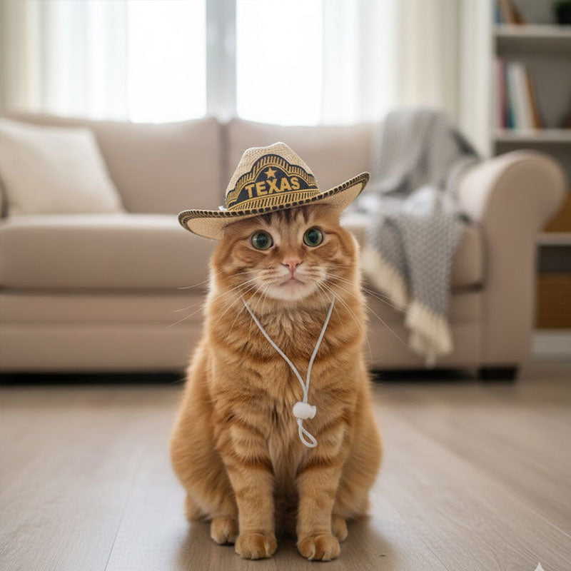 🤠Pet Mini Cowboy Hat🐱